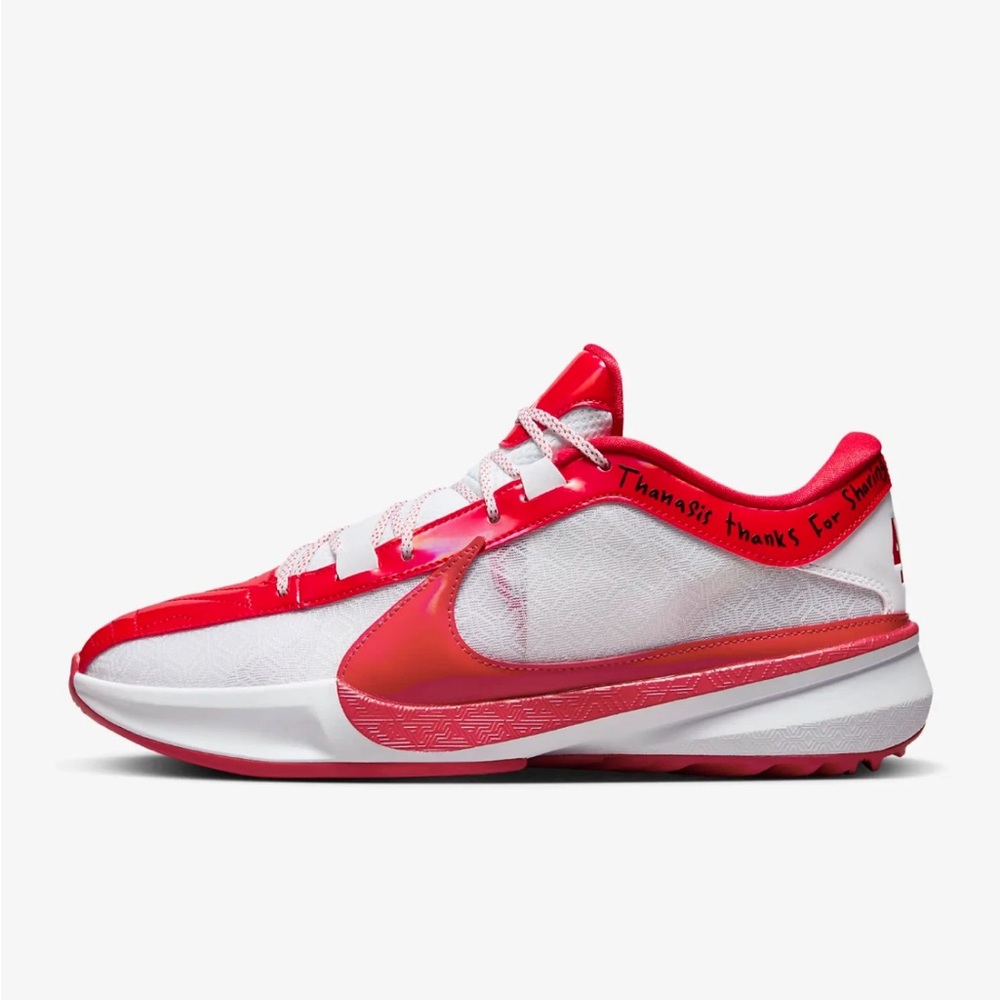 Nike Men's‎ Zoom Freak 5 ''All-Star'' Red/White Basketball Shoes FV1933-600